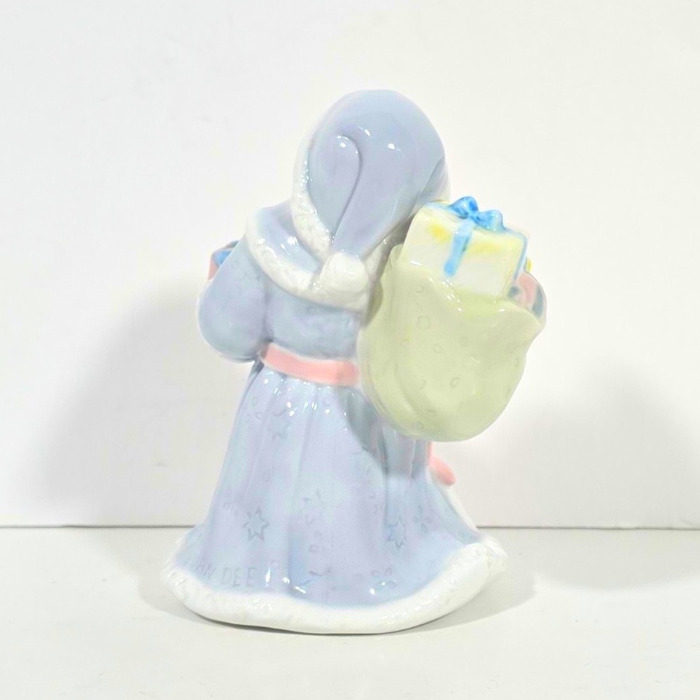 Dan Dee Santa Claus Ceramic Figurine Christmas Decor Pastel Victorian Kmart - Picture 4 of 7
